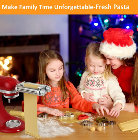 FavorKit close-up of thickness knob, precise control for consistent pasta sheet results