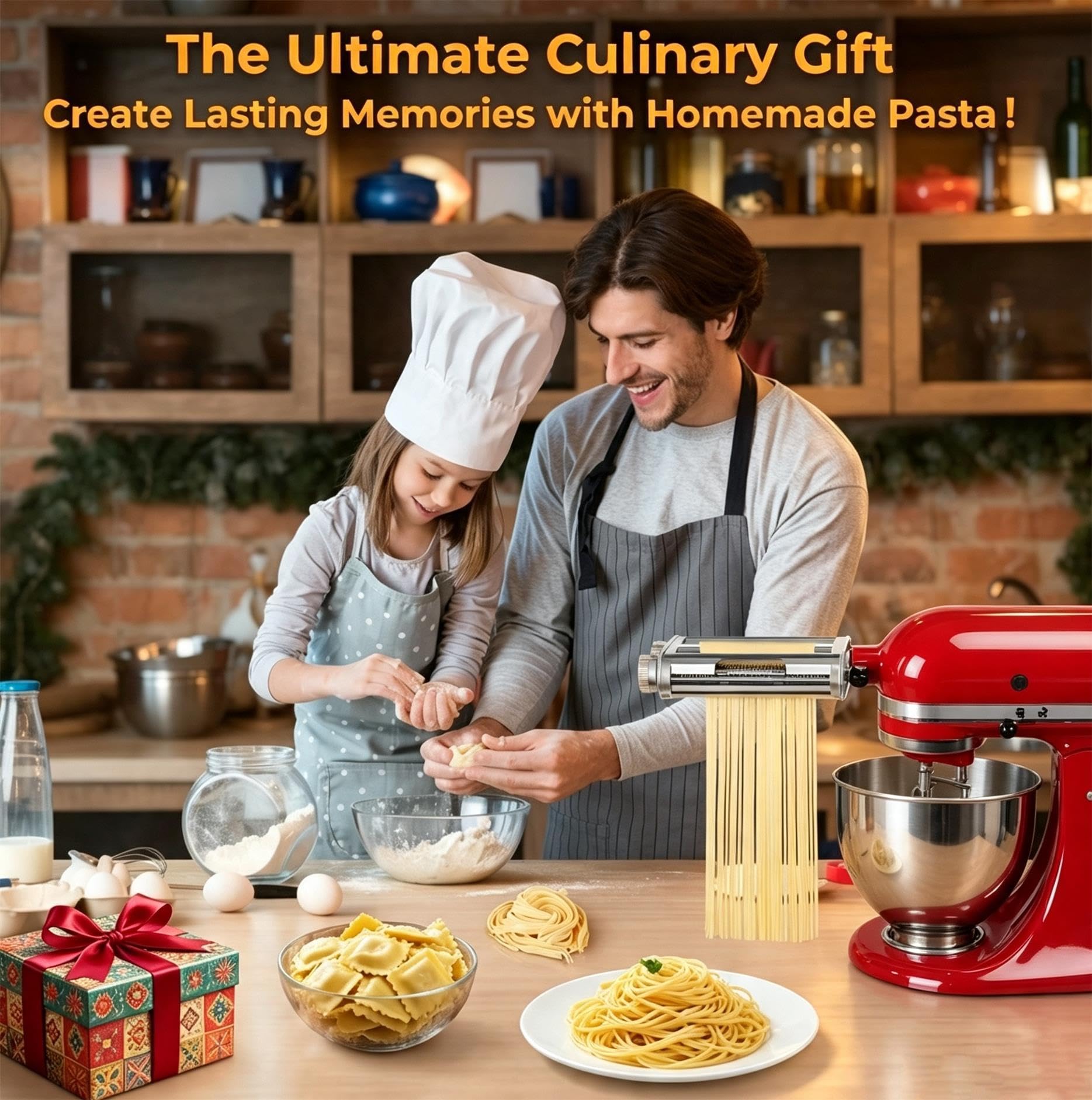 FavorKit packaged in gift box highlighting compact presentation and ideal culinary present for mixer owners