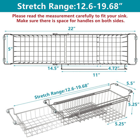 FavoThings interior dividers and rail holding brushes and hanging dish cloth efficiently