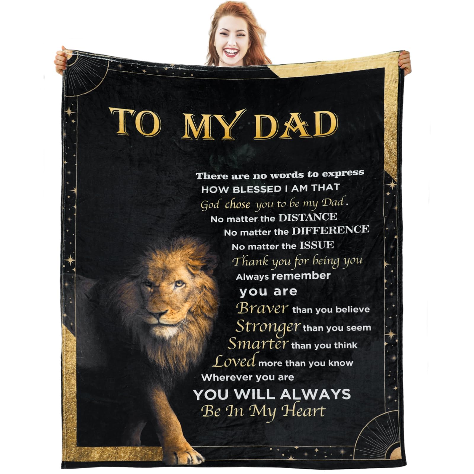 Favwgik front view of blanket packaging showing gift-ready presentation and comfort