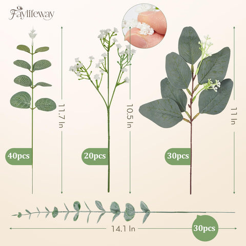 Faylifeway stems placed in floral foam demonstrating secure arrangement support