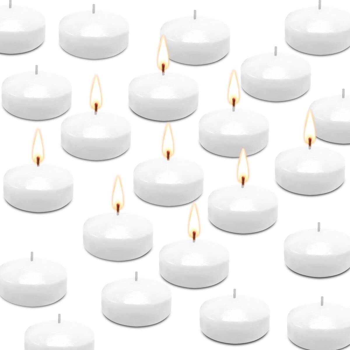 fclayvts lit candles in a cylinder vase creating elegant table ambiance