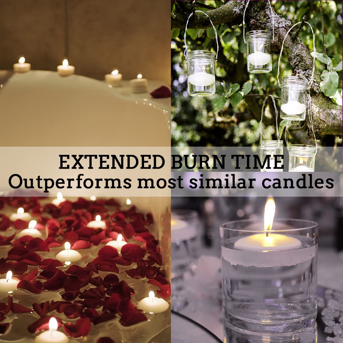 fclayvts wedding centerpiece with floating candles enhancing romantic lighting