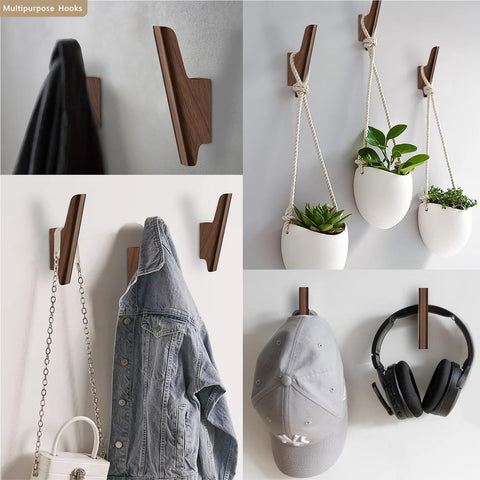 FCOWK hooks holding towels in bathroom delivering neat, dry storage