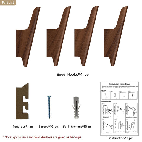 FCOWK hooks in a modern apartment providing warm, minimalist decor