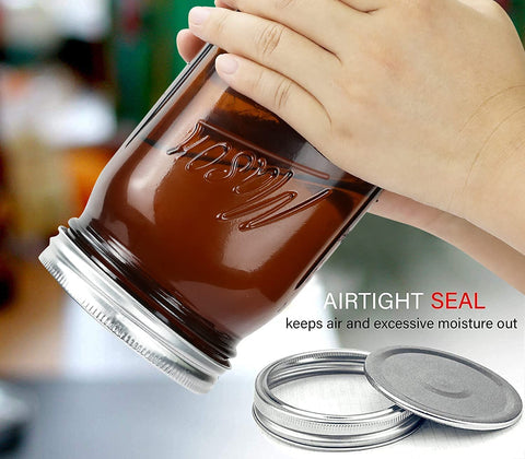 FDFDTO close-up of jar lid and sealing compound ensuring airtight leak-resistant benefit