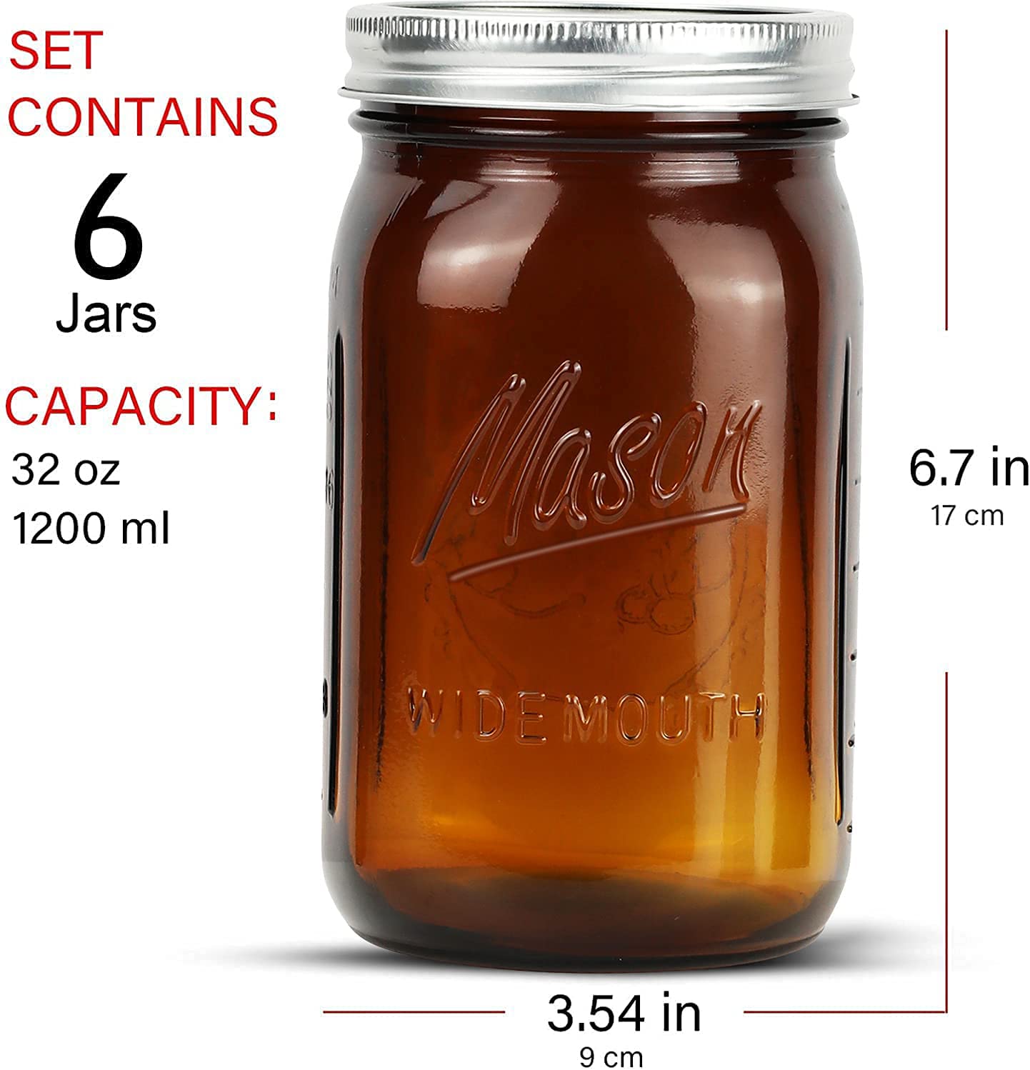 FDFDTO side view highlighting thick amber glass for light protection and durability