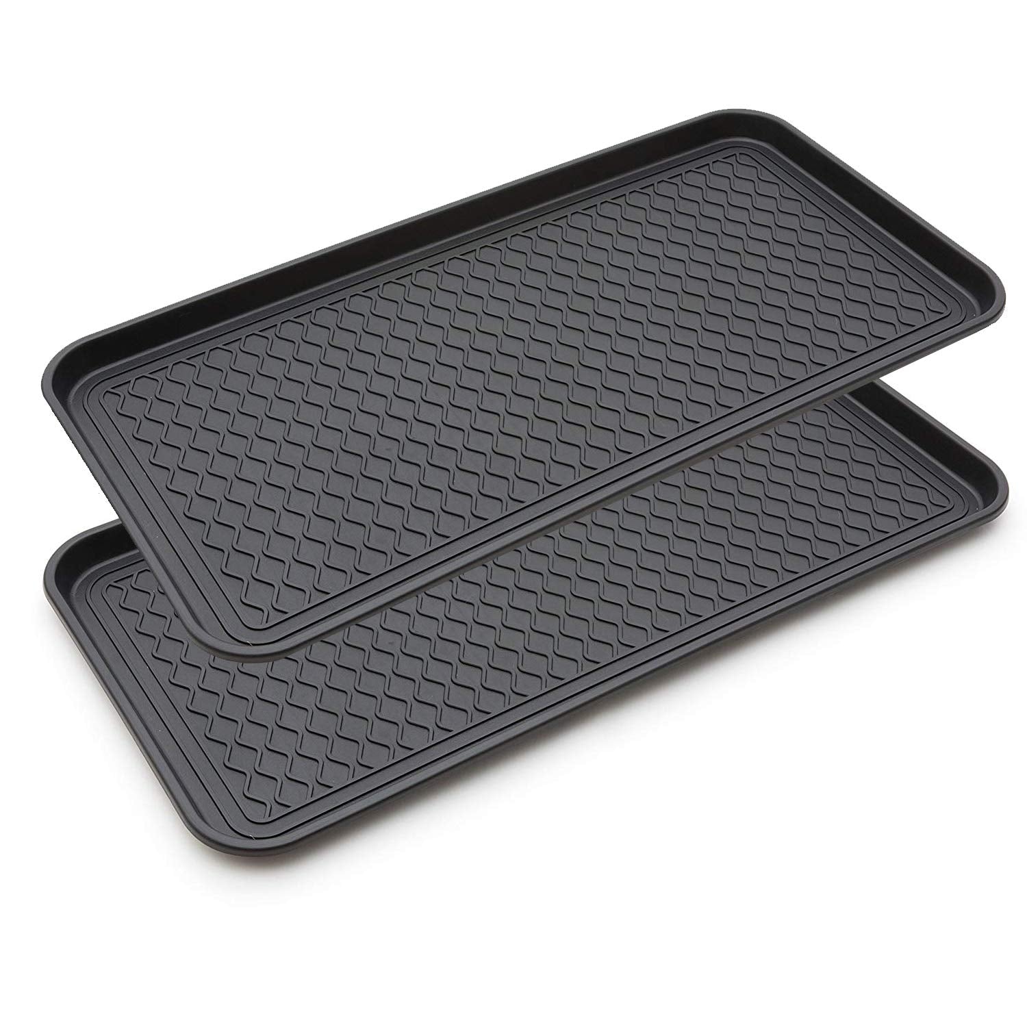 FDGARDEN tray front view showing full footprint and protective lip benefit