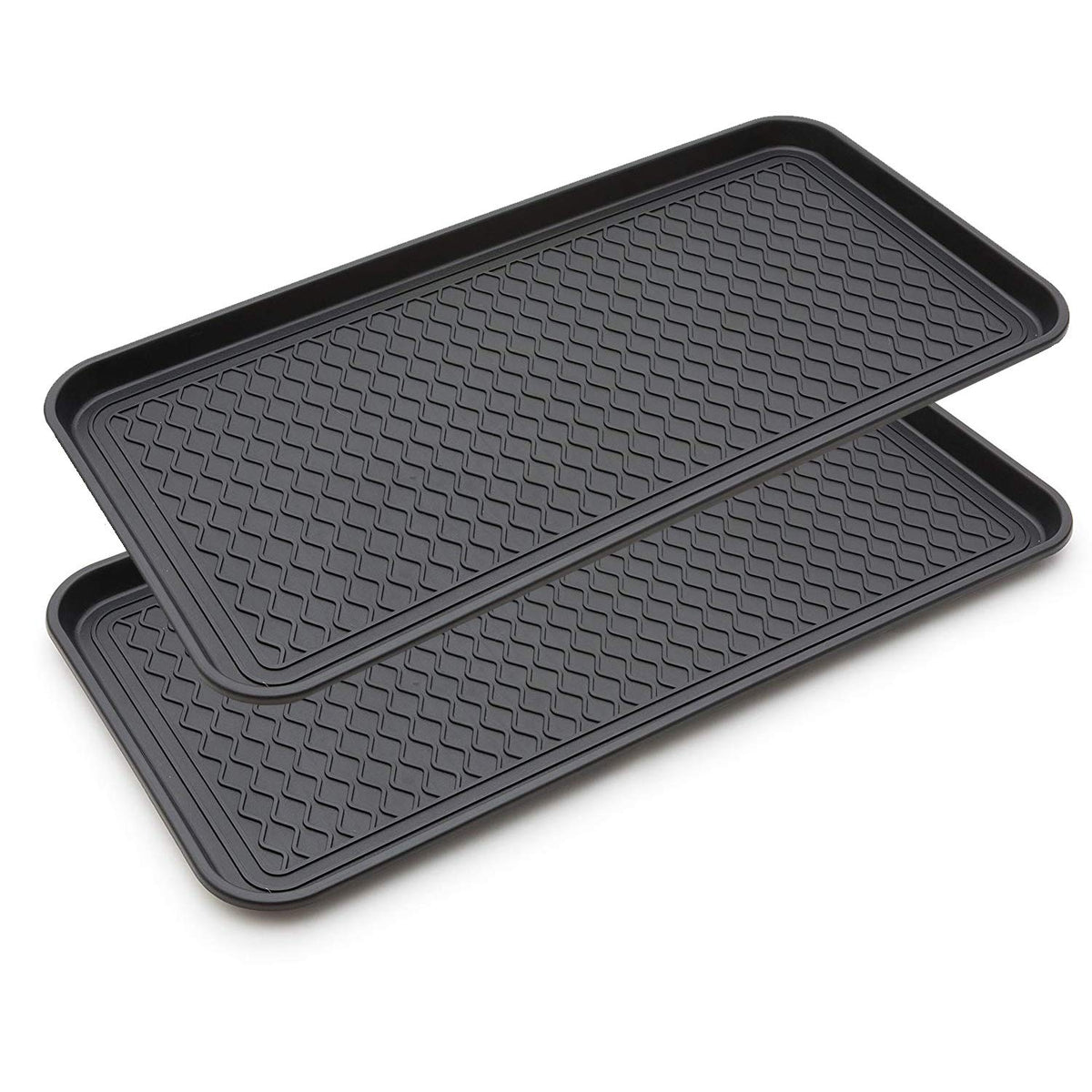 FDGARDEN tray front view showing full footprint and protective lip benefit