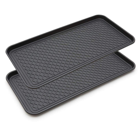 FDGARDEN tray front view showing full footprint and protective lip benefit