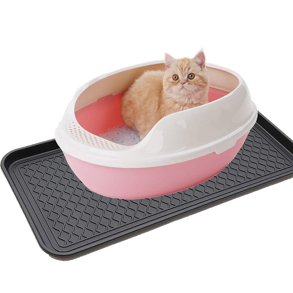 FDGARDEN tray placed in entryway holding boots and shoes for cleaner floors