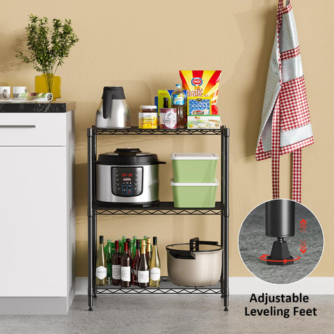 FDW shelving adjustable height demonstration showing easy tool-free shelf customization