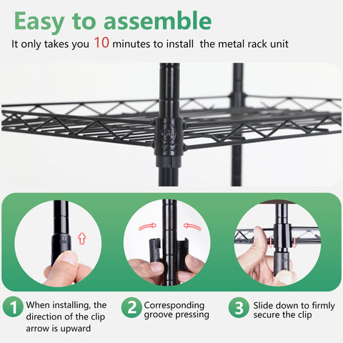FDW closeup of welded mesh shelf illustrating sturdy weight distribution