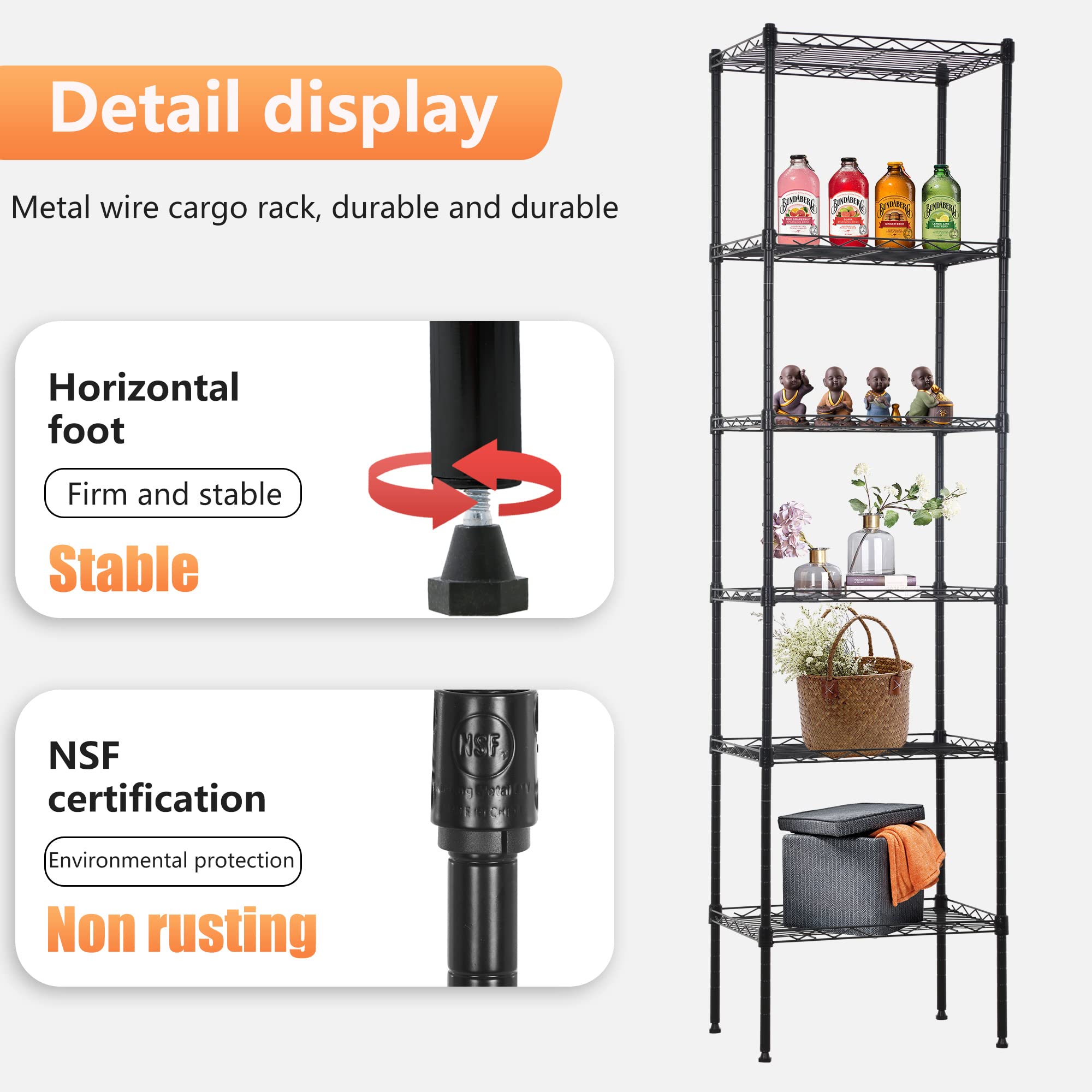 FDW unit in garage holding tools and boxes to maximize space