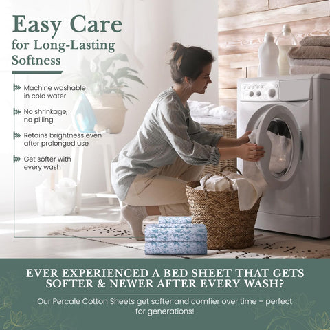 FEATHER & STITCH queen sheets on mattress compare size and real-world scale