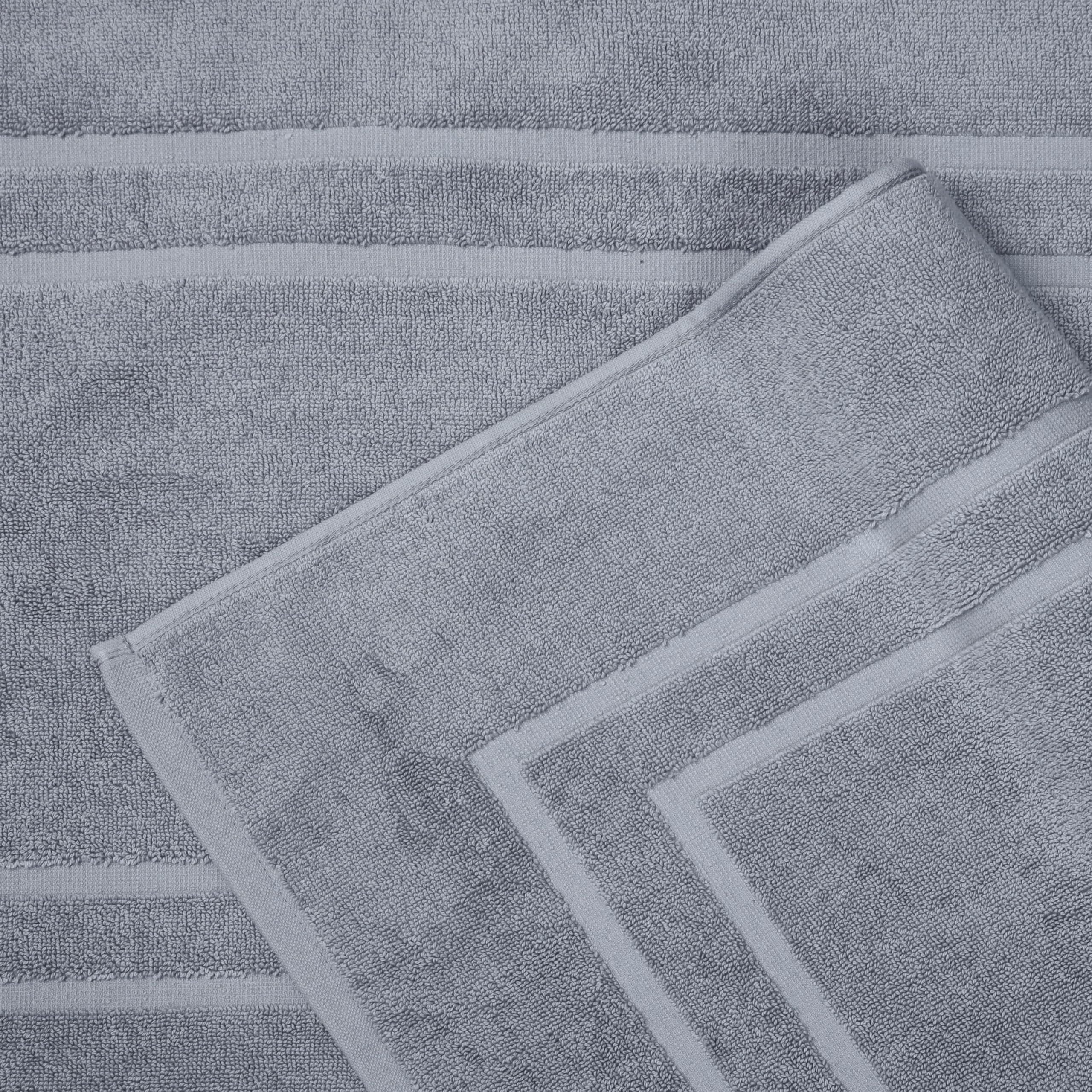 Feather & Stitch New York folded mat ready for laundry illustrating easy-care convenience
