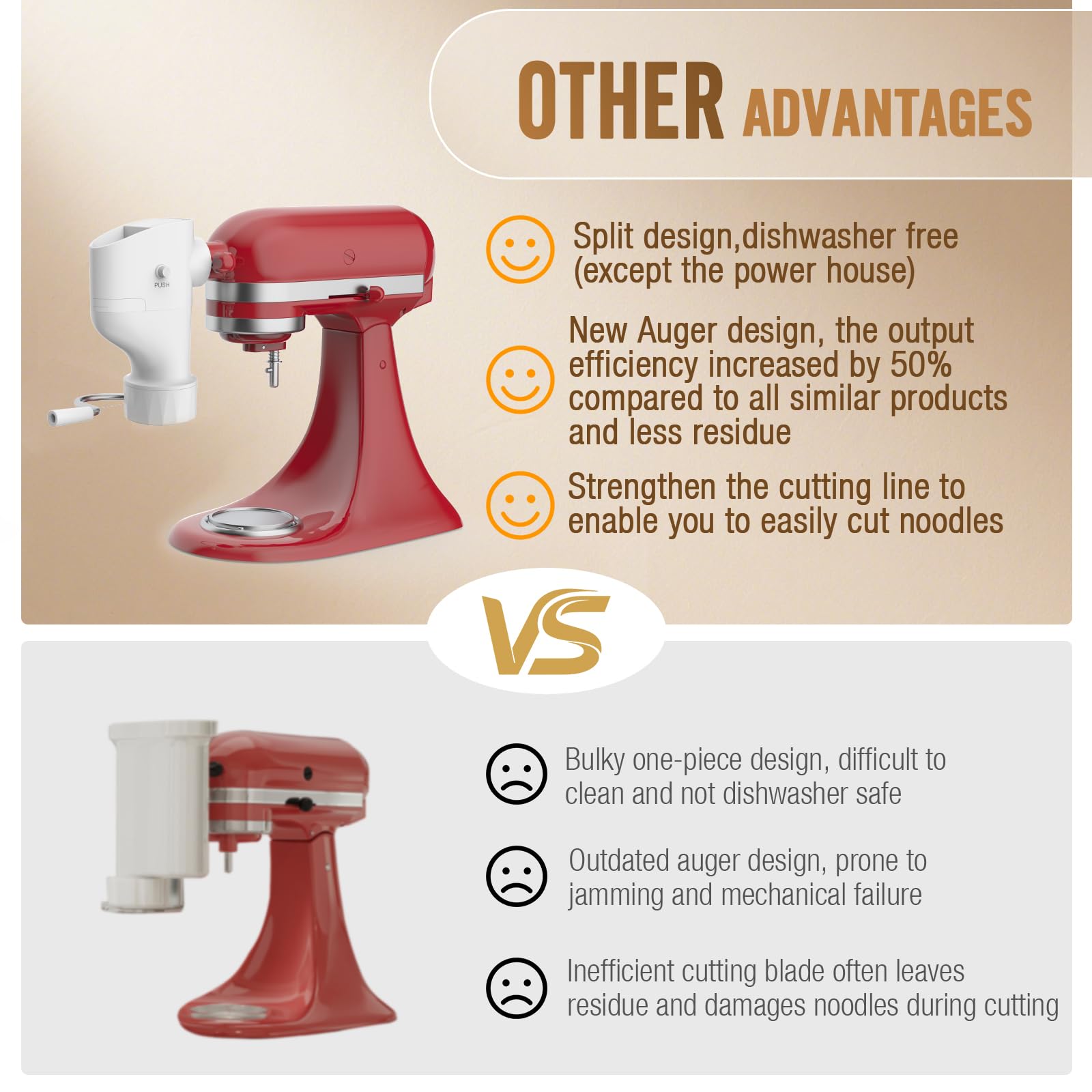 Fedowal cleaning brush removing dough residues for fast cleanup benefit