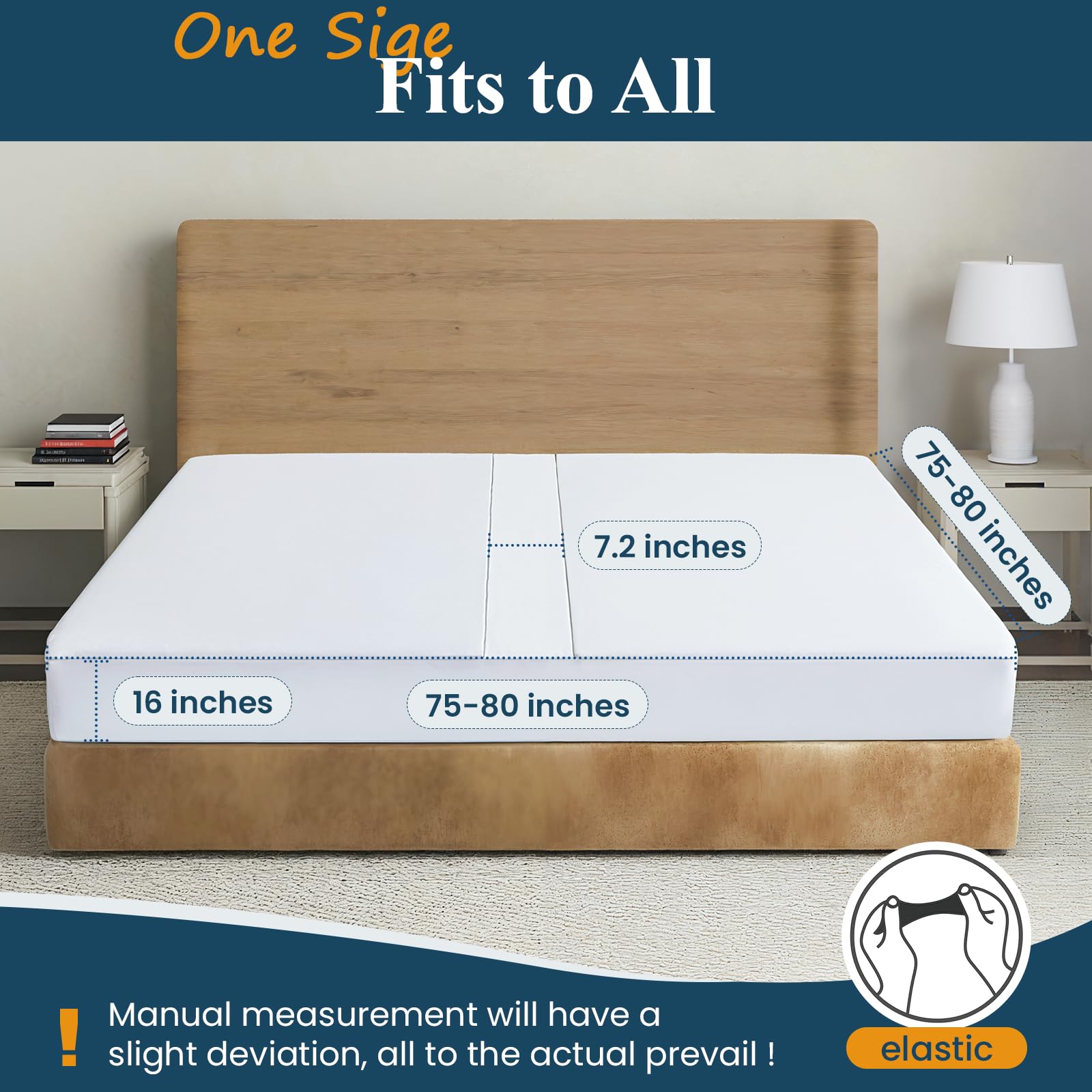 FeelAtHome fitted sheet panel on mattresses creating neat unified bedding