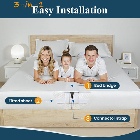 FeelAtHome foam bridge close-up showing textured surface for seamless comfort