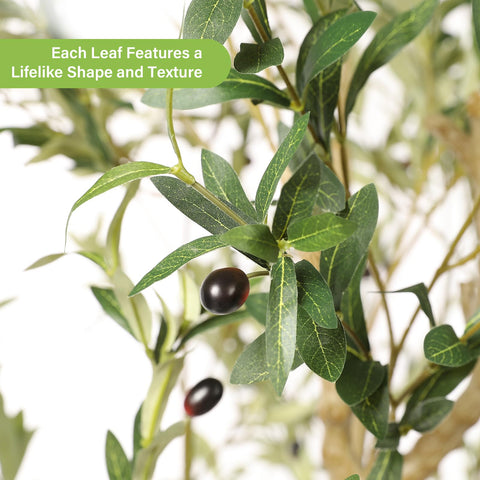 FEELEAD leaf detail close-up showing realistic texture and multi-tone color