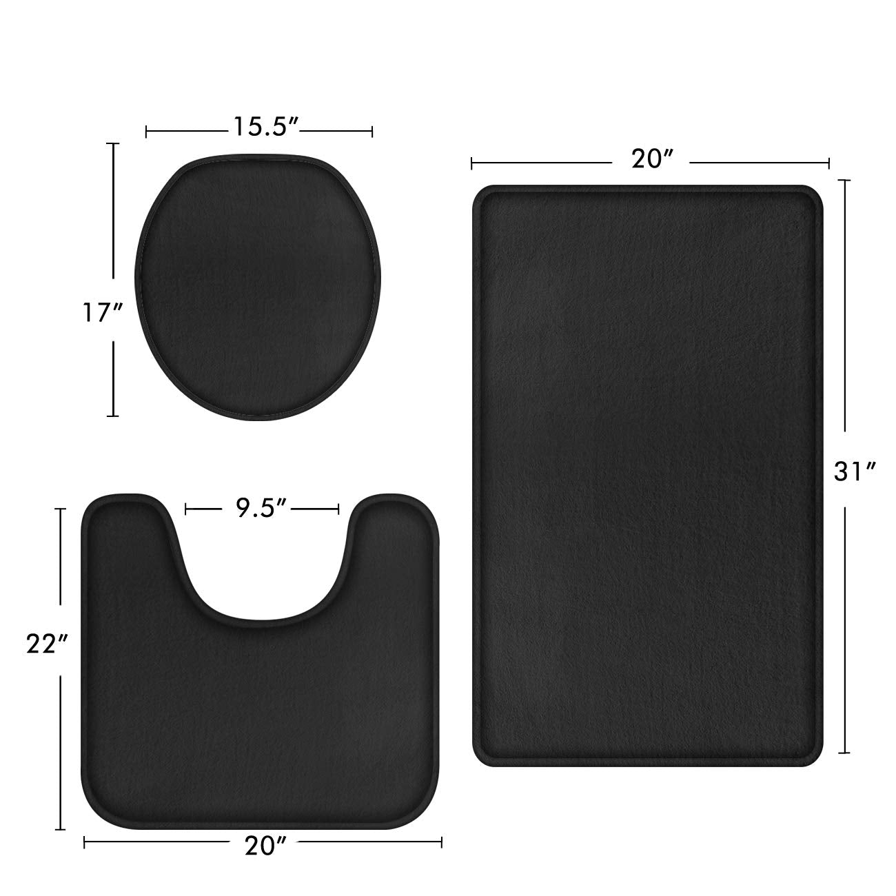 FEELSO underside displaying PVC anti-slip backing for secure grip