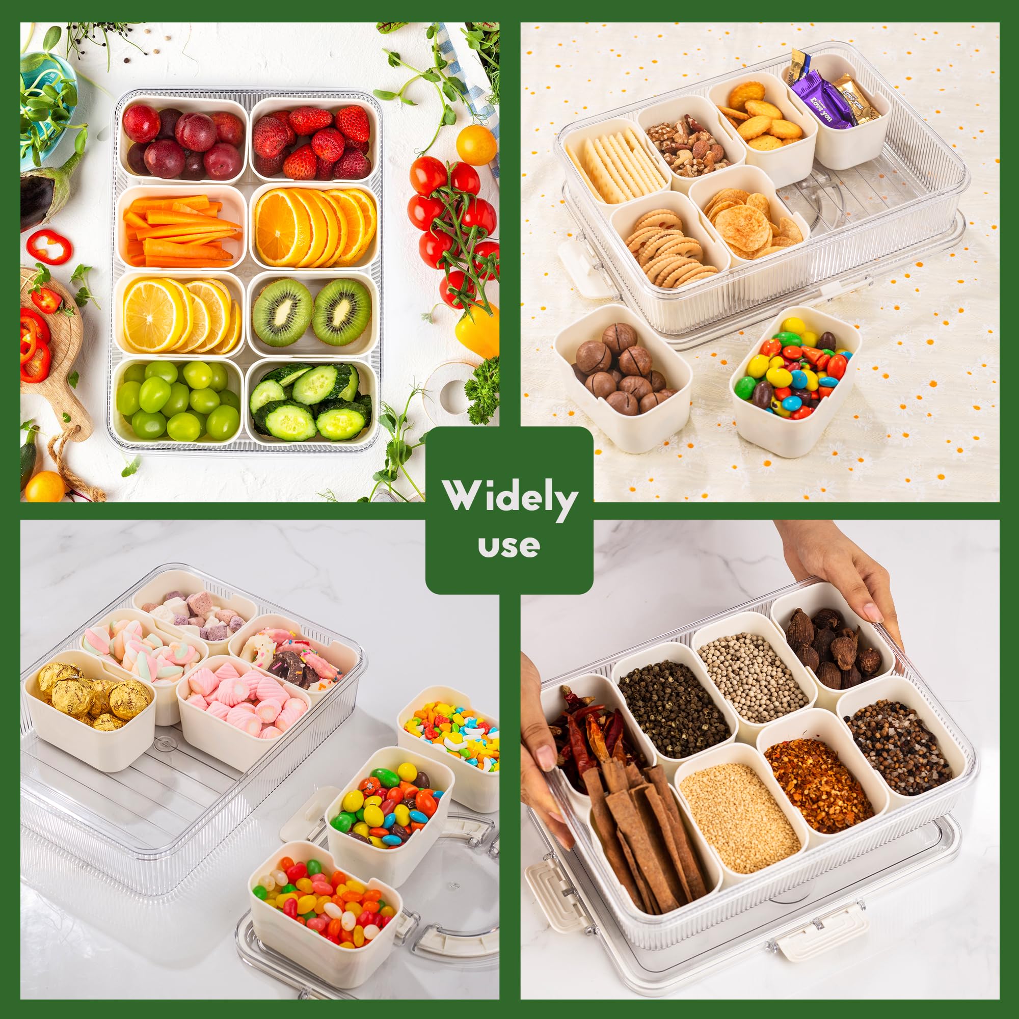FEIOOD on a beach picnic showing portability and easy serving benefit