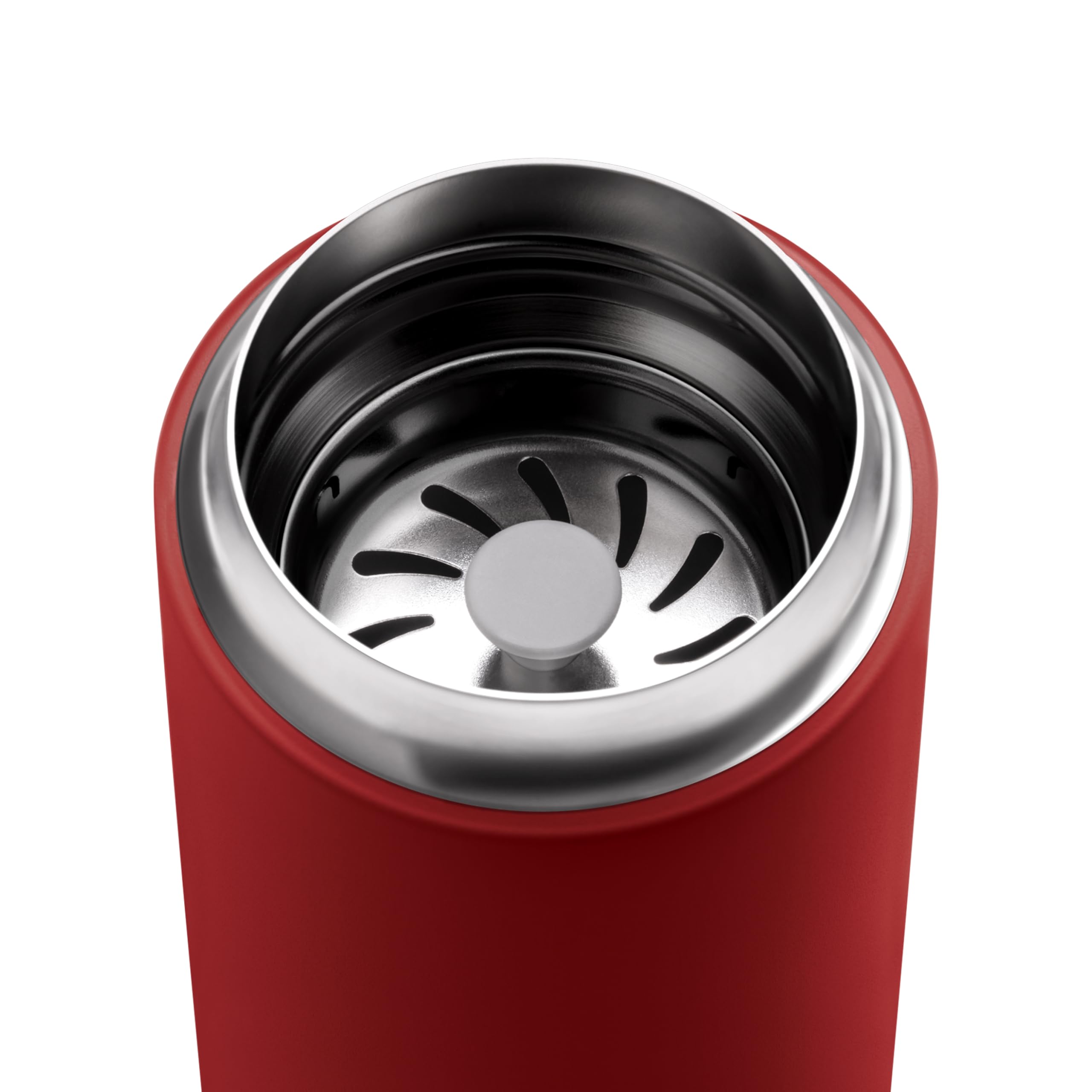 Fellow Carter Move leak-proof lid locked in place for spill protection while traveling