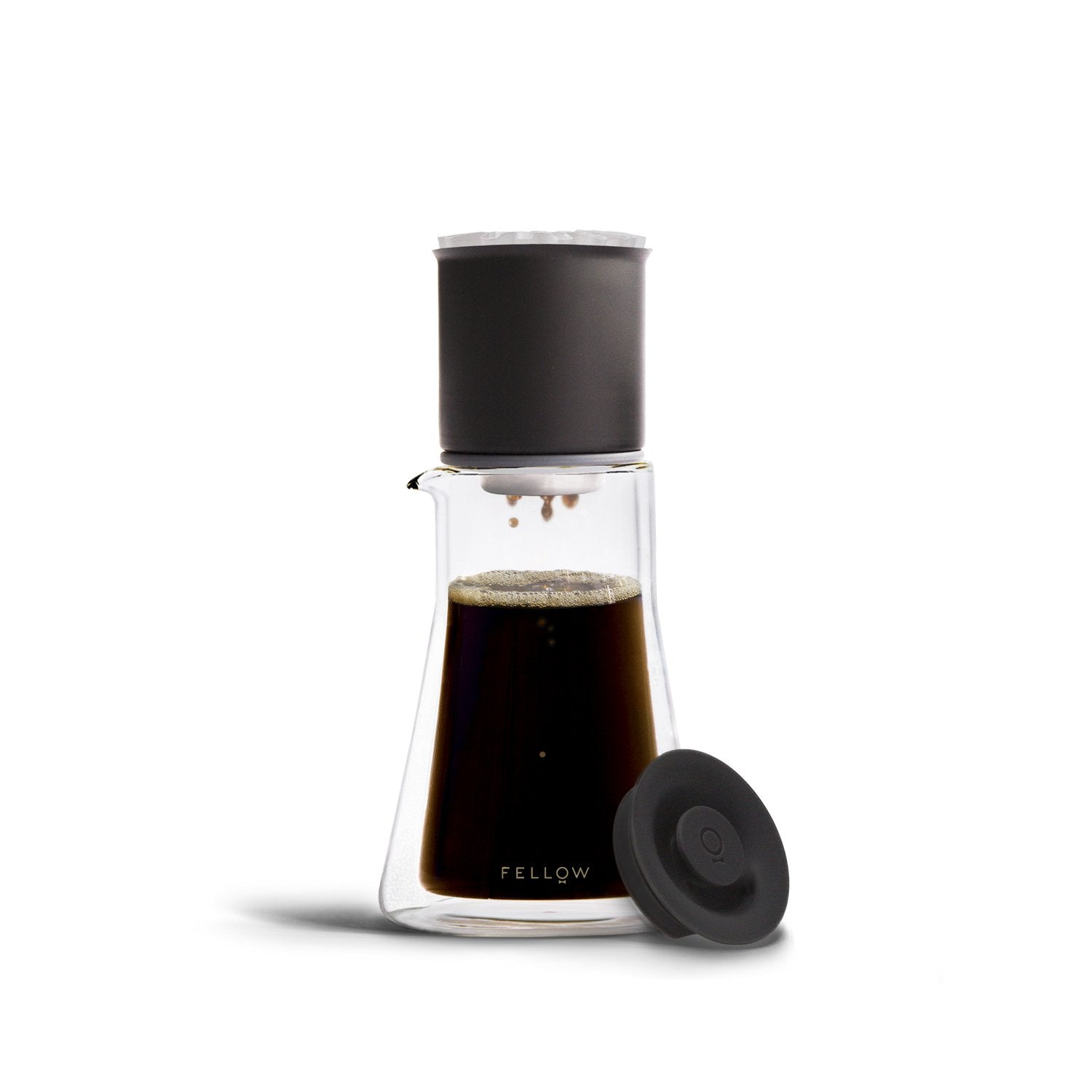 Fellow Stagg front packaging showing complete plastic-free pour-over kit benefit