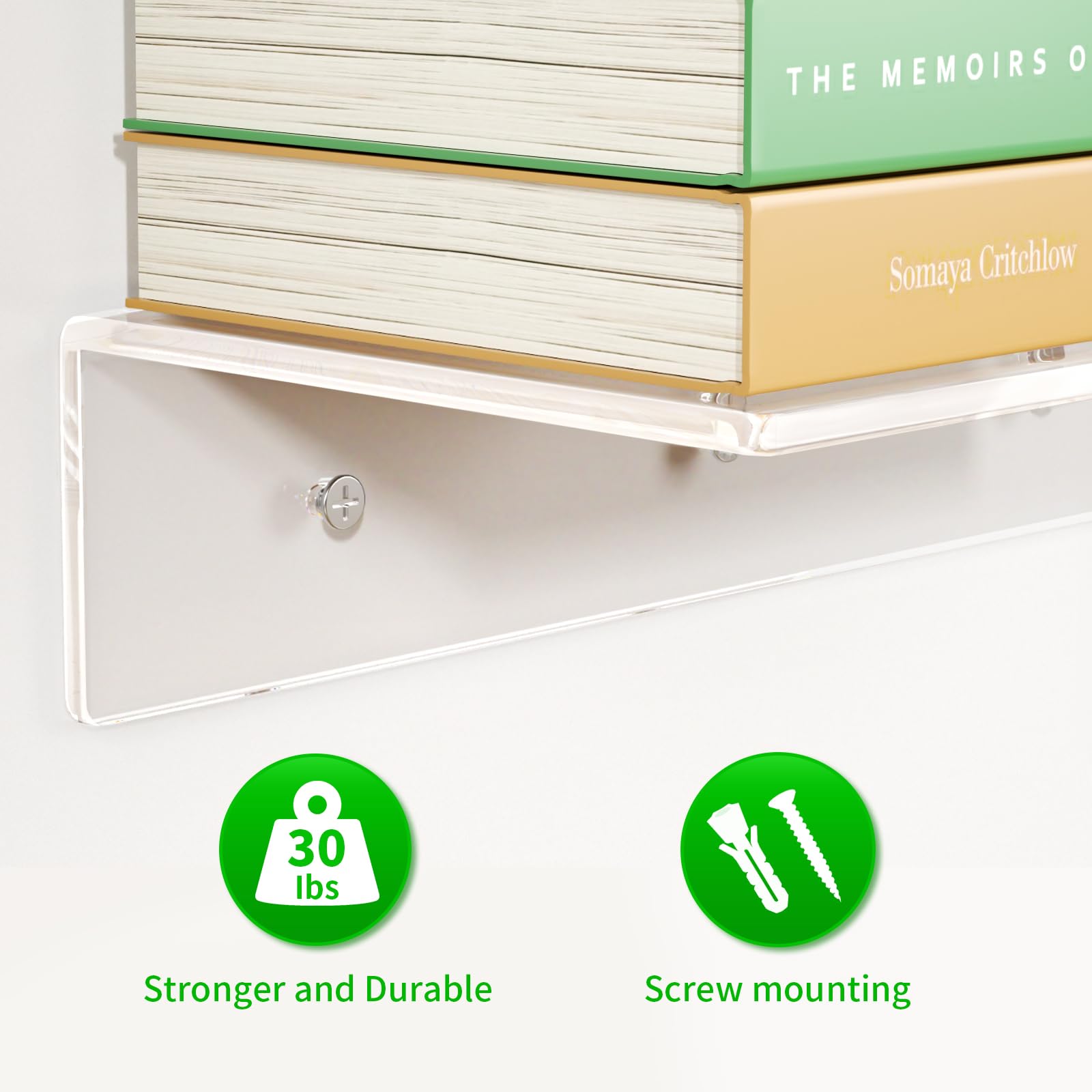 FEMELI shelf edge close-up highlighting polished finish and clarity benefit