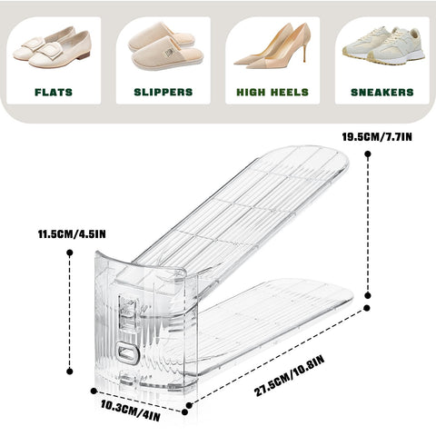 FENRUNXU double anti-slip baffle detail securing heels and preventing slips