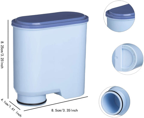 Fenxixdy filter close-up revealing activated carbon and mesh, highlights filtration quality