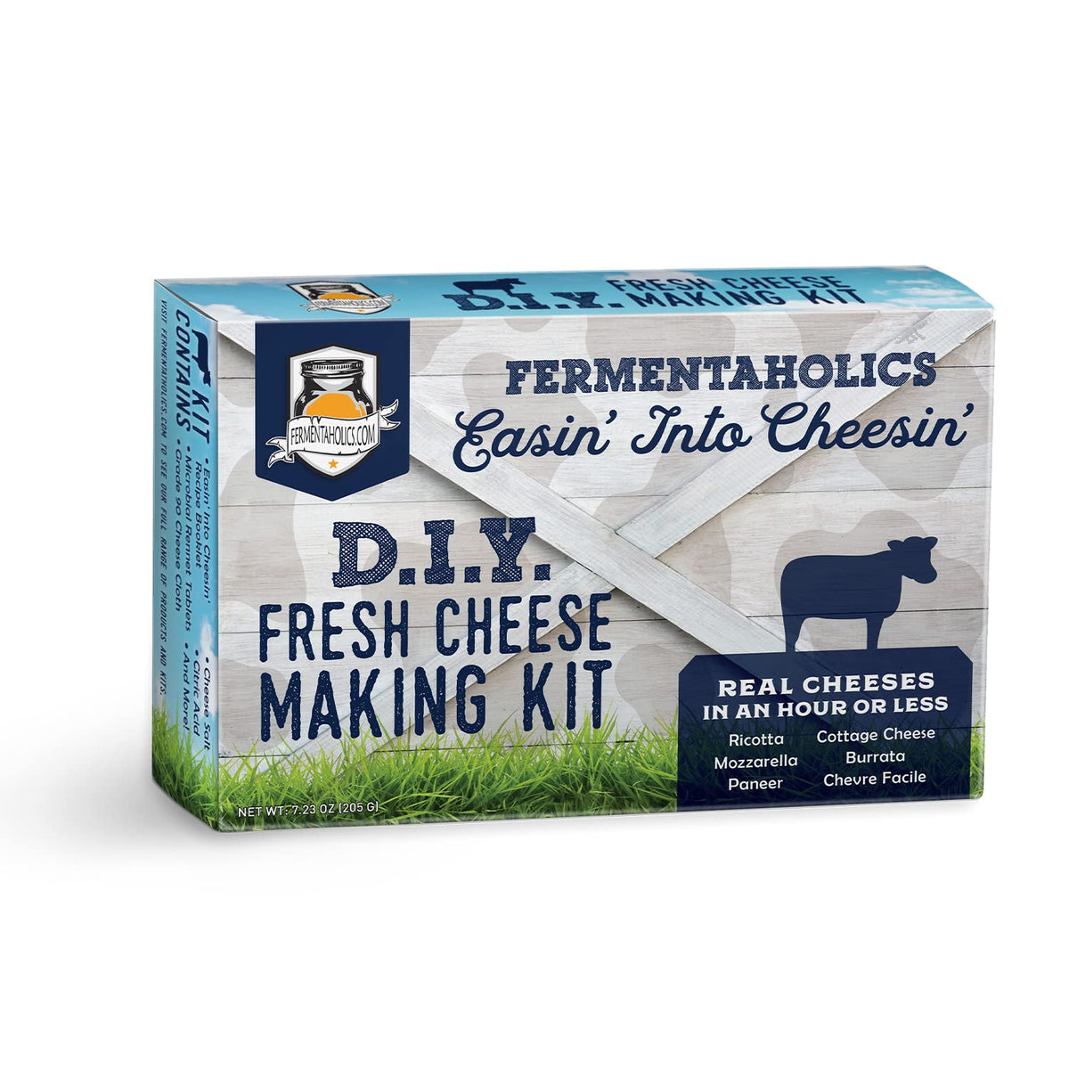 Fermentaholics kit packaging showing complete beginner set and convenience