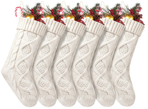 Fesciory front view of six stockings showing color coordination and visual appeal