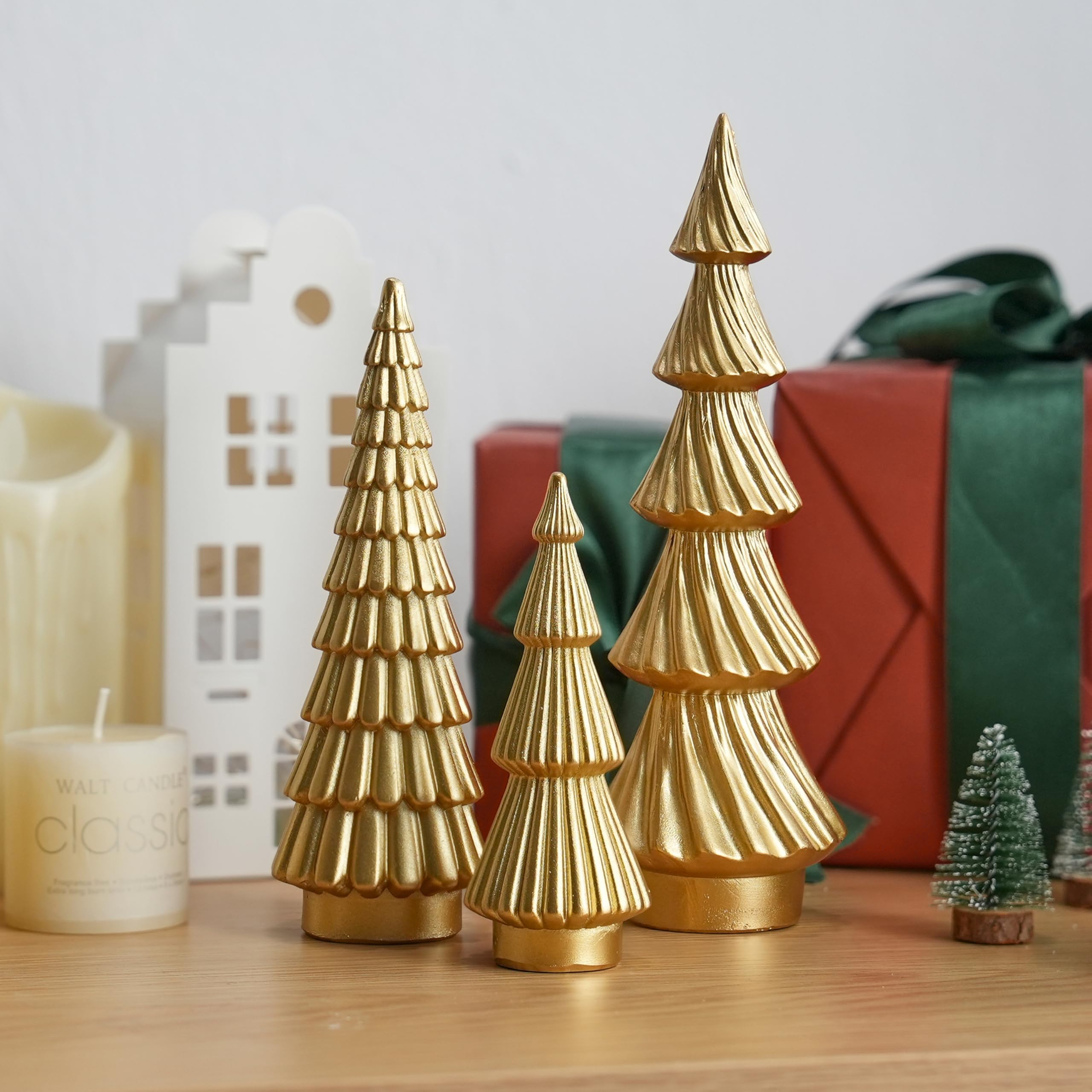 FESTGLOX boxed packaging with three trees displayed to show included contents