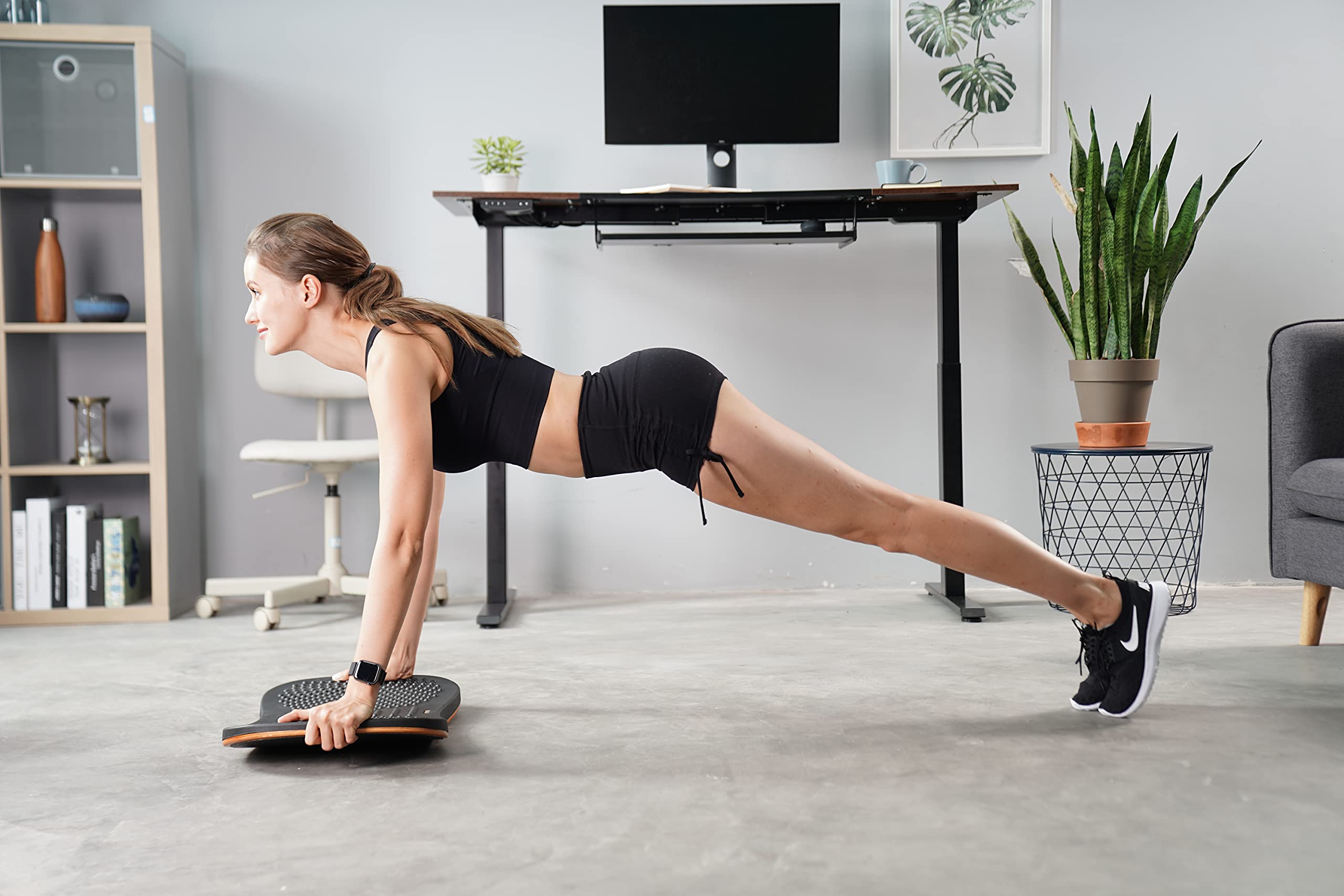 FEZIBO side tilt profile illustrating 8.5° wobble for gentle movement