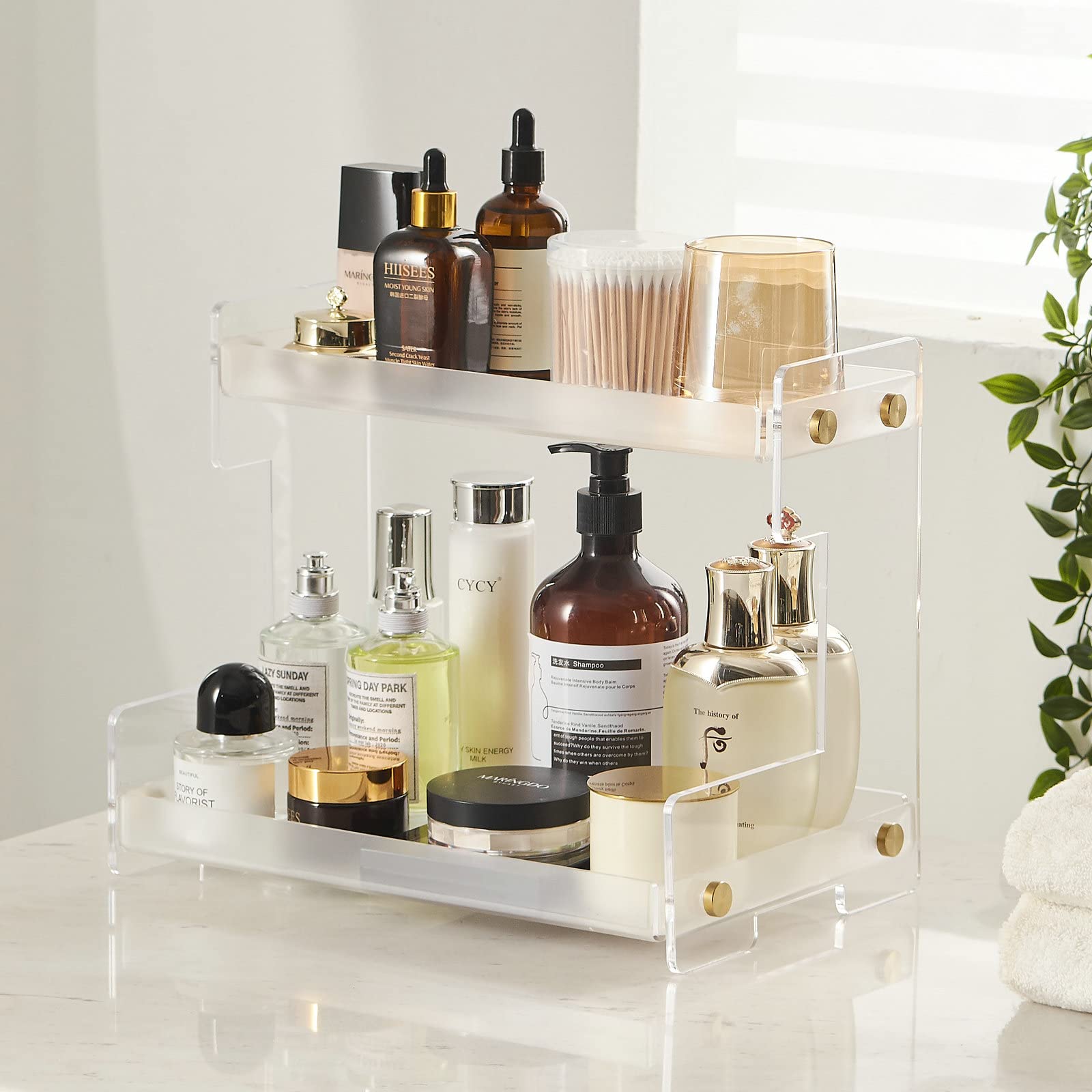 FFK front view countertop organizer showing neat storage and easy access
