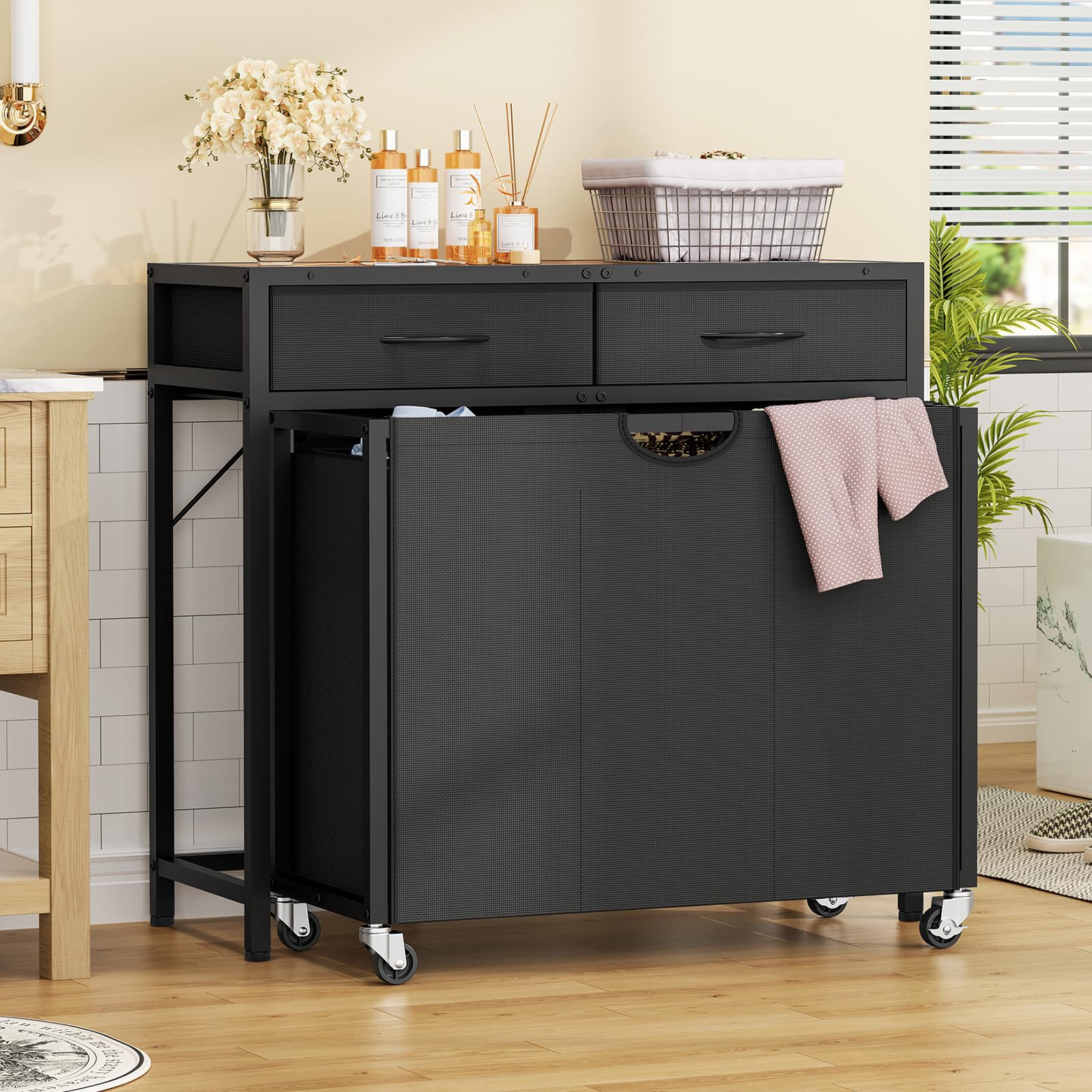 FGNTWP lifestyle laundry room staged demonstrating tidy, functional setup