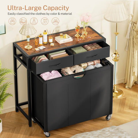 FGNTWP top shelf two-tone closeup offering customizable decor integration