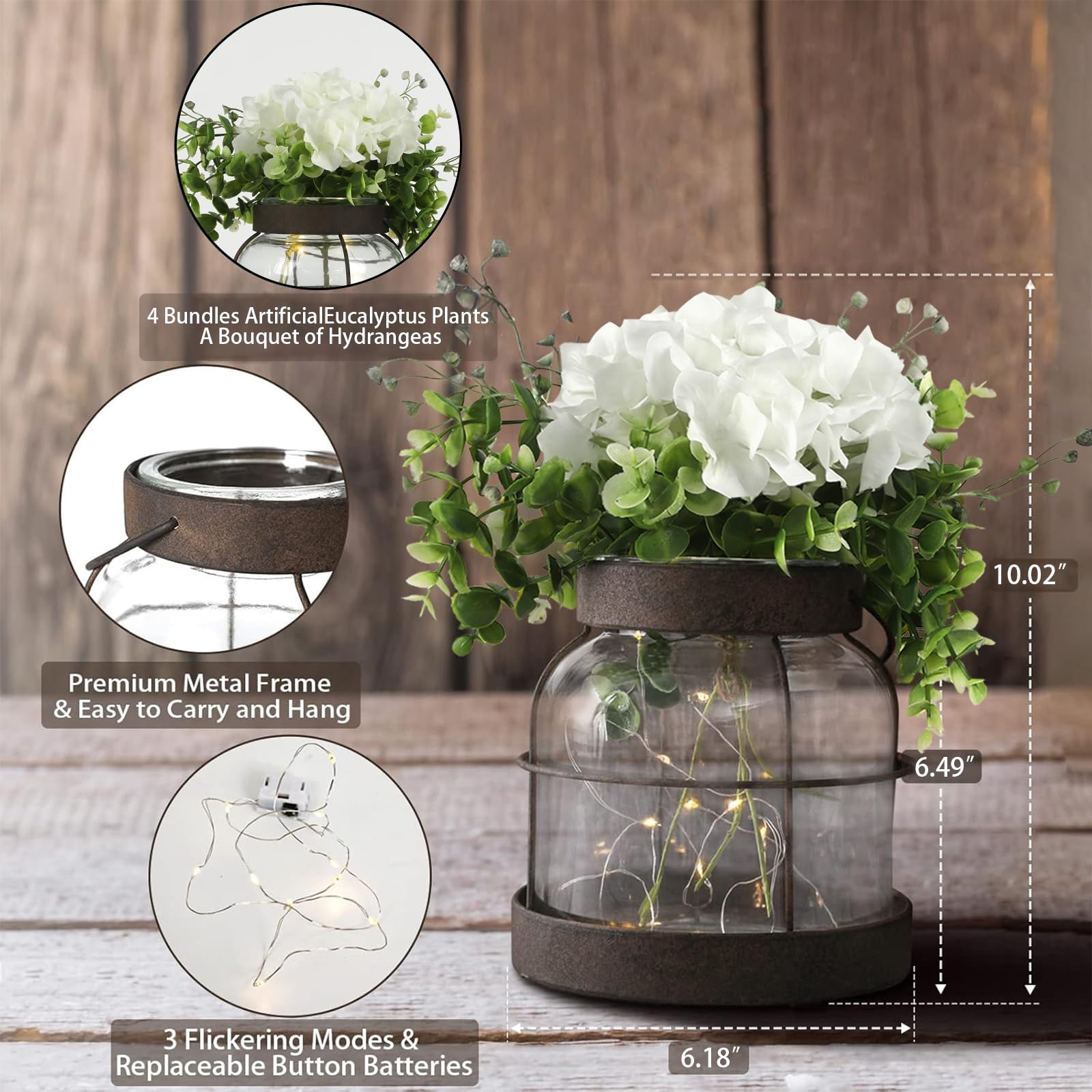 FIAHOSEY metal frame and handle detail showing rustic finish and durability