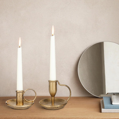 FIAHOSEY scale comparison with taper candles showing fit and size