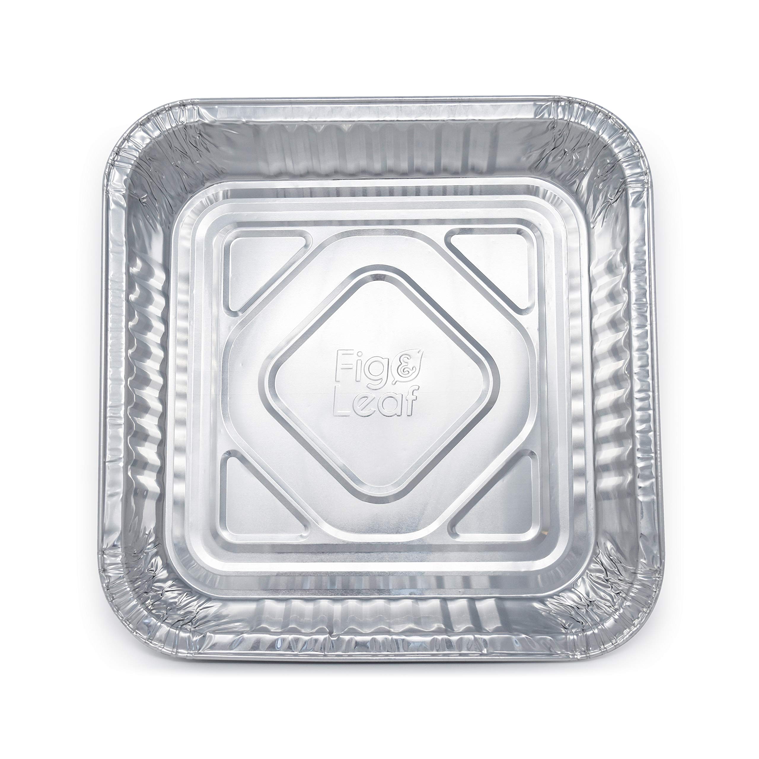 Fig & Leaf lid snapped onto pan during transport preventing spills