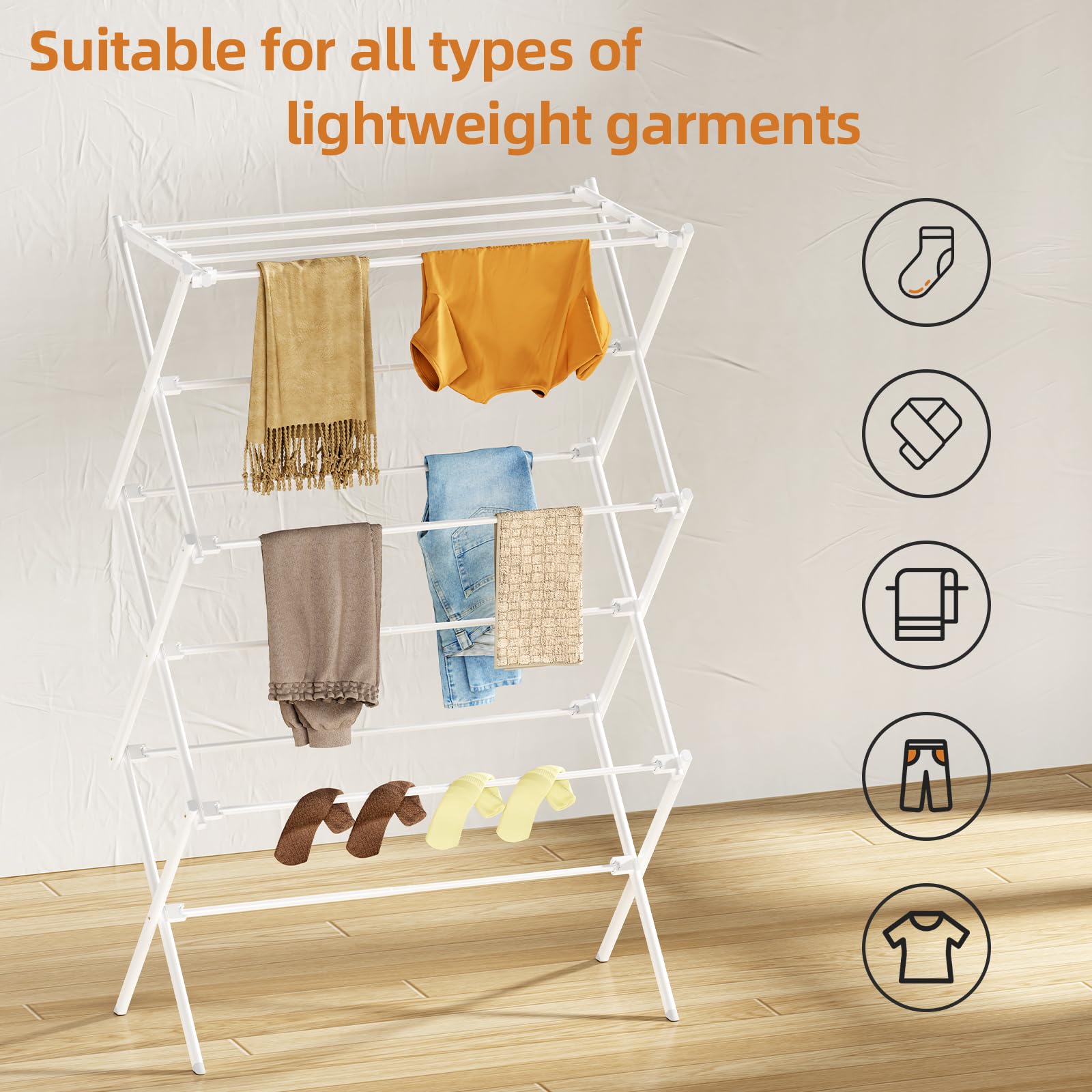 FILROUG lifestyle shot on balcony demonstrating portable outdoor drying capability