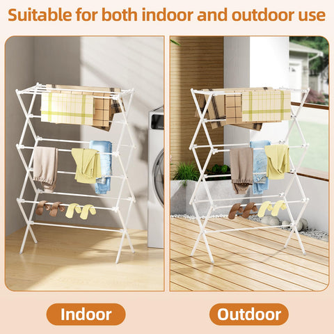 FILROUG size comparison with tape measure illustrating the rack's compact footprint