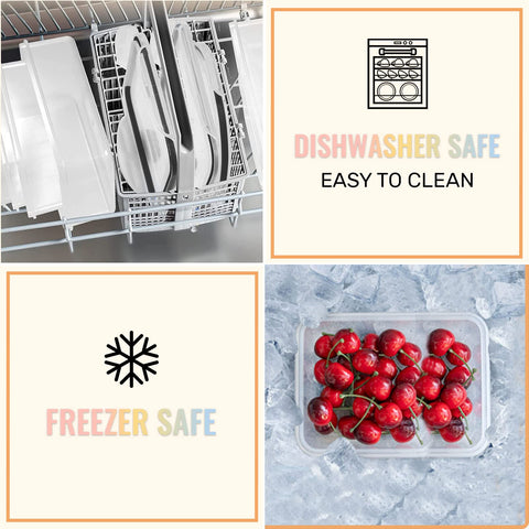 FILTA stacked containers in fridge maximizing shelf space and visibility