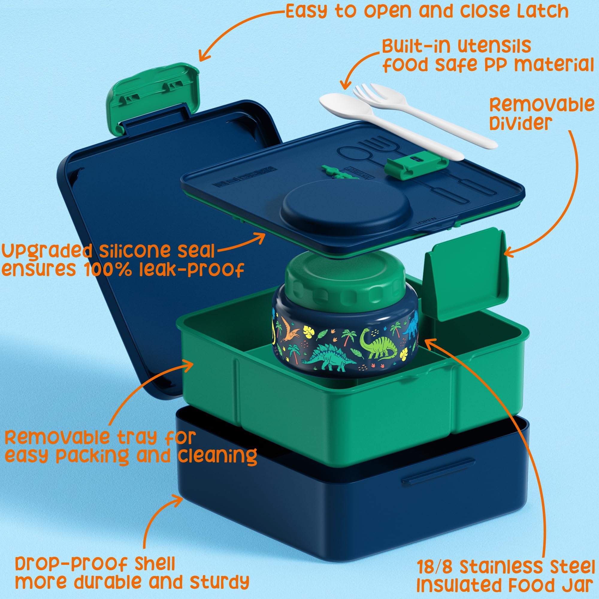 Fimibuke 8oz thermo jar closeup demonstrating vacuum insulation benefit