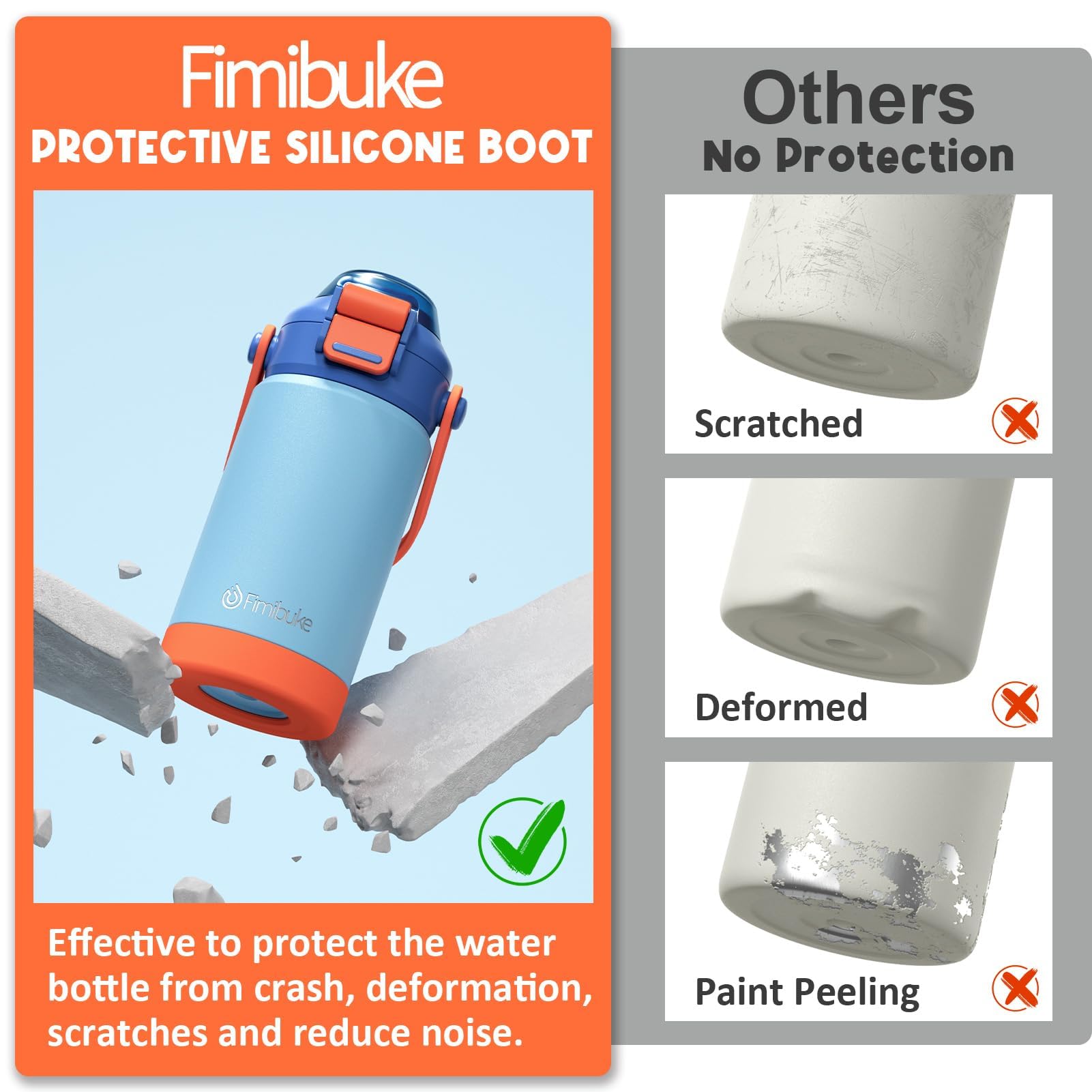 Fimibuke color and pattern display showing vibrant designs that encourage kids to drink
