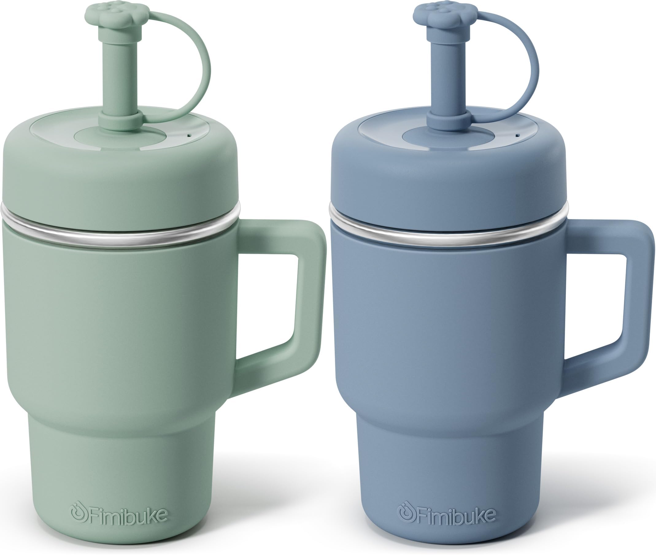Fimibuke front view showing cup design and capacity benefit