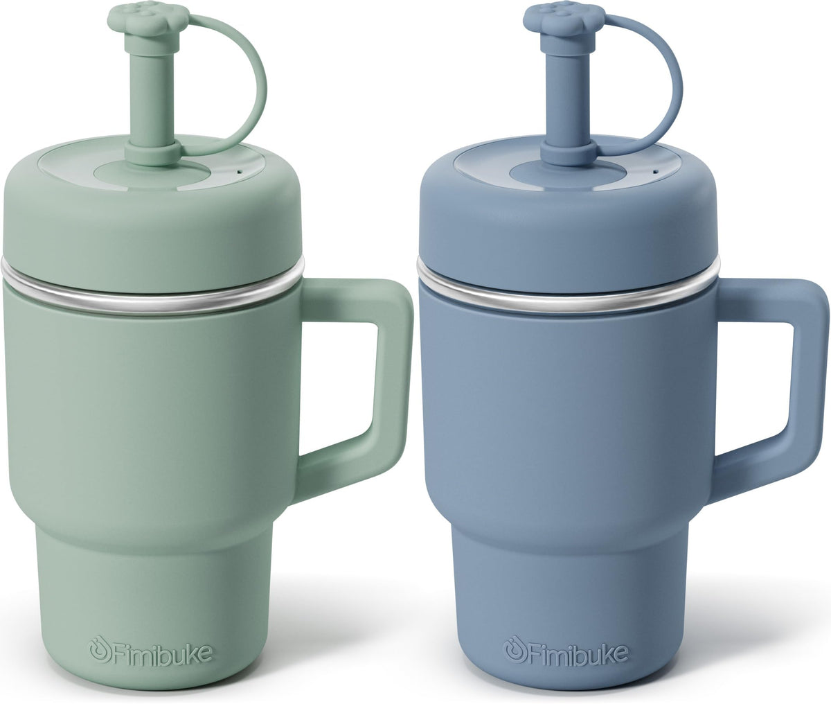 Fimibuke front view showing cup design and capacity benefit