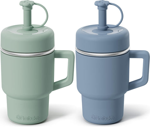 Fimibuke front view showing cup design and capacity benefit