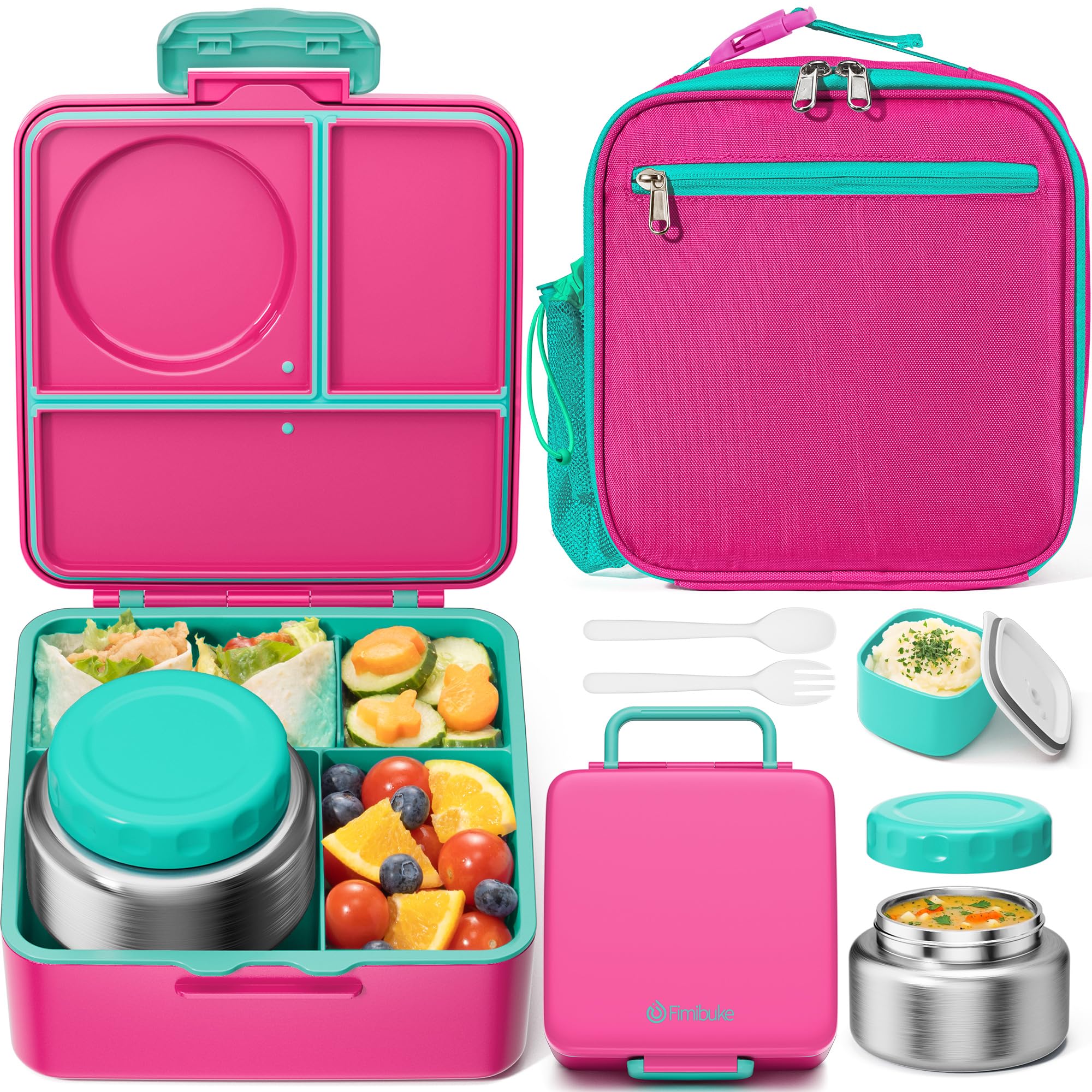 Fimibuke front packaging showing complete bento set and benefits